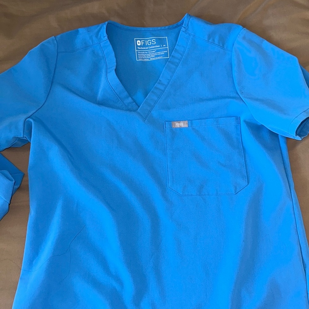 Figs blue scrubs